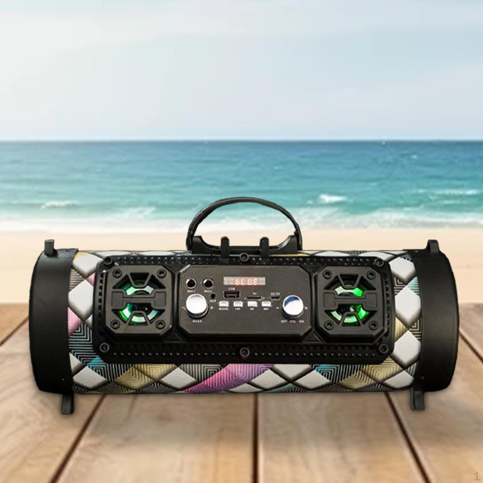 Портативний бездротовий динамік, подарунок на день народження для походу на пляж Style C
Портативний бездротовий динамік, подарунок на день народження для походу на пляж Style C