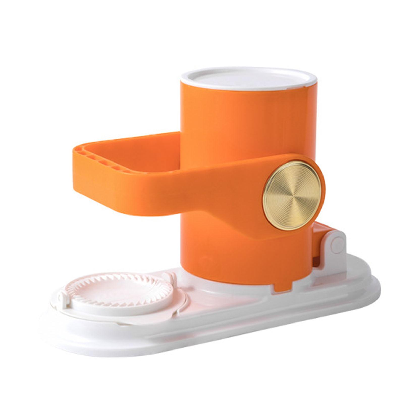 Dumpling Skin Maker 2 in 1 Multifunctional Manual Dumpling Maker Machine for Home Kitchen помаранчевий
Dumpling Skin Maker 2 in 1 Multifunctional Manual Dumpling Maker Machine for Home Kitchen помаранчевий