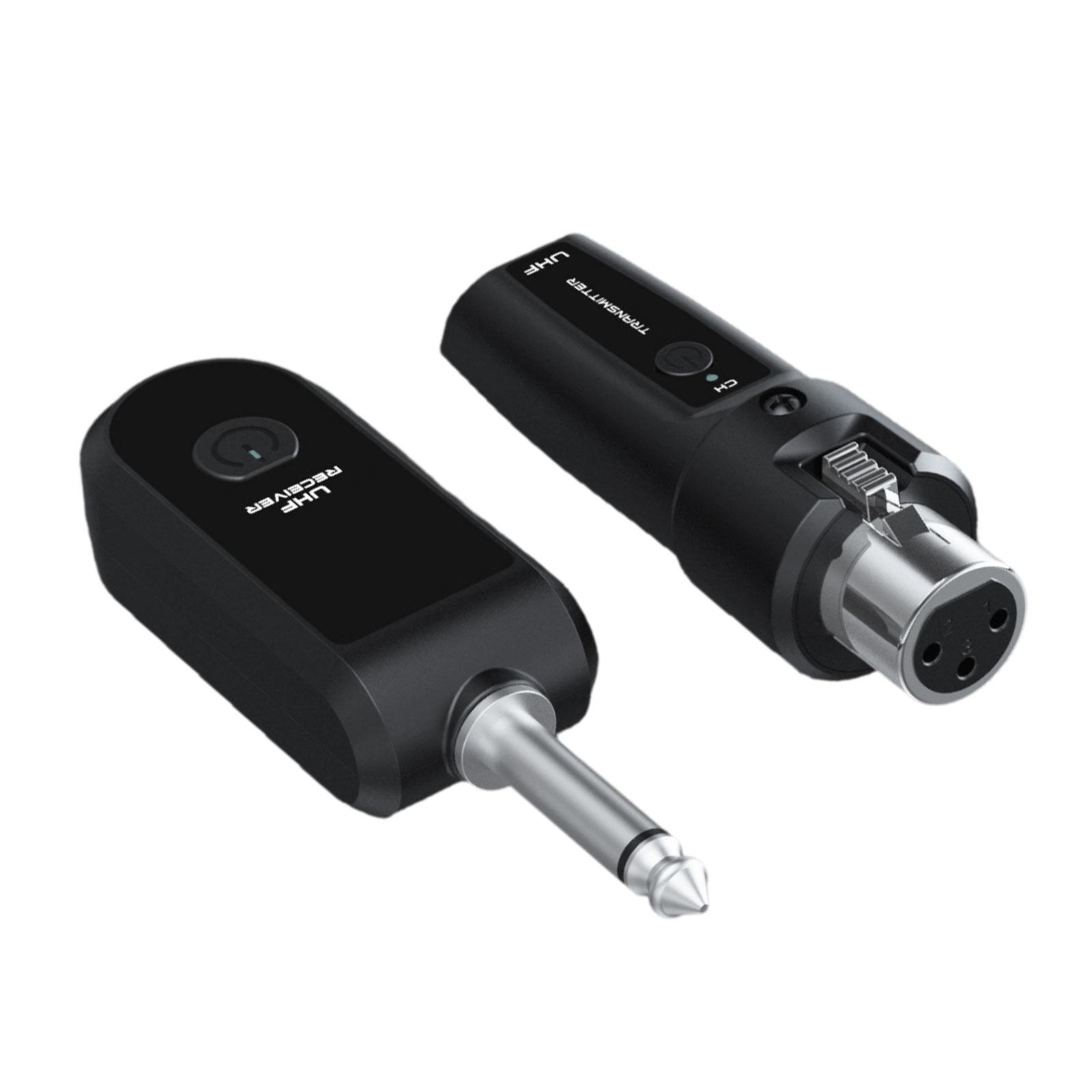 Universal Wireless Microphone Converters Transmitter Receiver Transform Any Dynamic Mic Not Need Cable
Universal Wireless Microphone Converters Transmitter Receiver Transform Any Dynamic Mic Not Need Cable