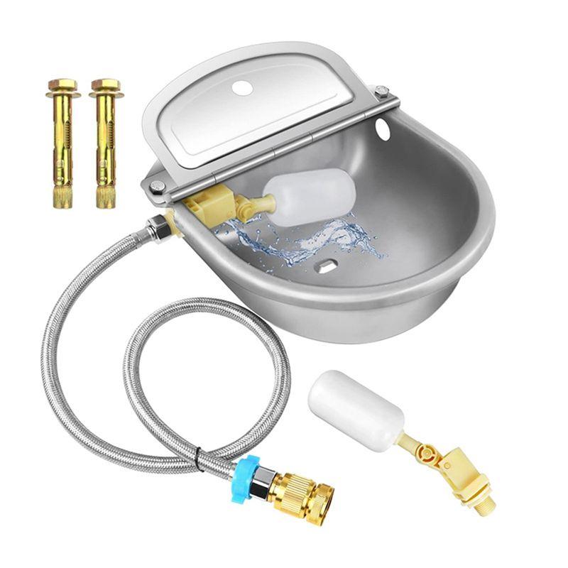 AEE4-Automatic Animal Drinking Water Bowl Livestock Farm Water Trough Dispenser Animal Utensils
AEE4-Automatic Animal Drinking Water Bowl Livestock Farm Water Trough Dispenser Animal Utensils