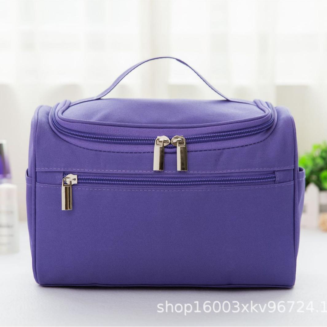 Portable Large Capacity Minimalist Toiletry Bag with Hook - Waterproof Oxford Cloth фиолетовый
Portable Large Capacity Minimalist Toiletry Bag with Hook - Waterproof Oxford Cloth фиолетовый