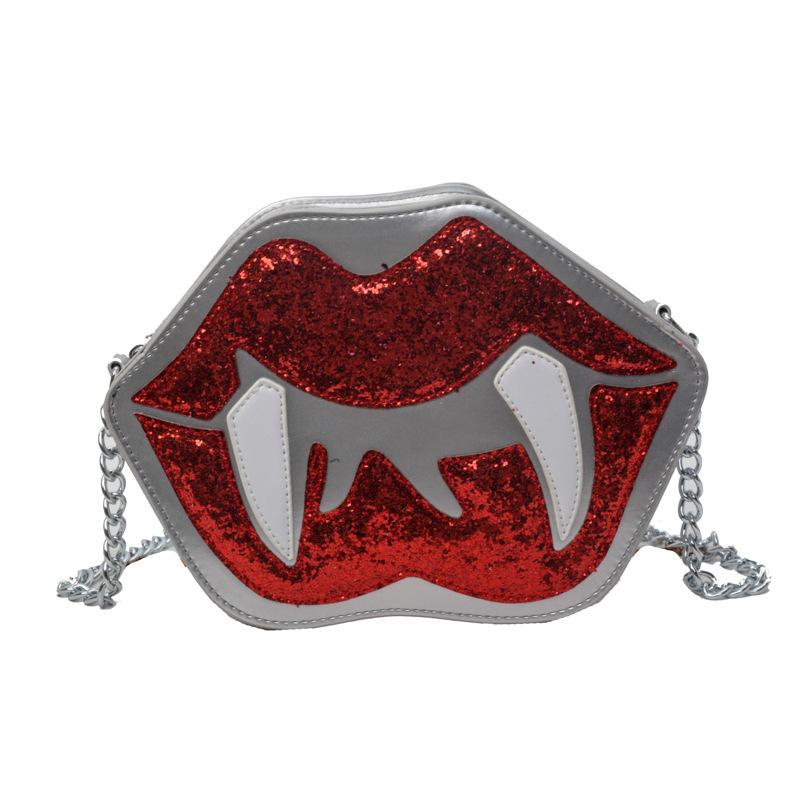 Halloween Quirky Women s Chain Crossbody Bag New Niche Design Spoof Lip Bag Versatile Small Square Bag
Halloween Quirky Women s Chain Crossbody Bag New Niche Design Spoof Lip Bag Versatile Small Square Bag
