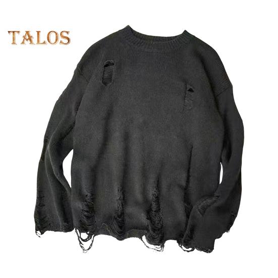 Чоловічий осінньо-зимовий светр із рваними дірками, одноколірний трикотажний чоловічий светр із круглим вирізом у японському стилі в стилі ретро, середньої довжини, вільний, з довгим рукавом, м’який теплий чоловічий светр M чорний
Чоловічий осінньо-зимовий светр із рваними дірками, одноколірний трикотажний чоловічий светр із круглим вирізом у японському стилі в стилі ретро, середньої довжини, вільний, з довгим рукавом, м’який теплий чоловічий светр M чорний