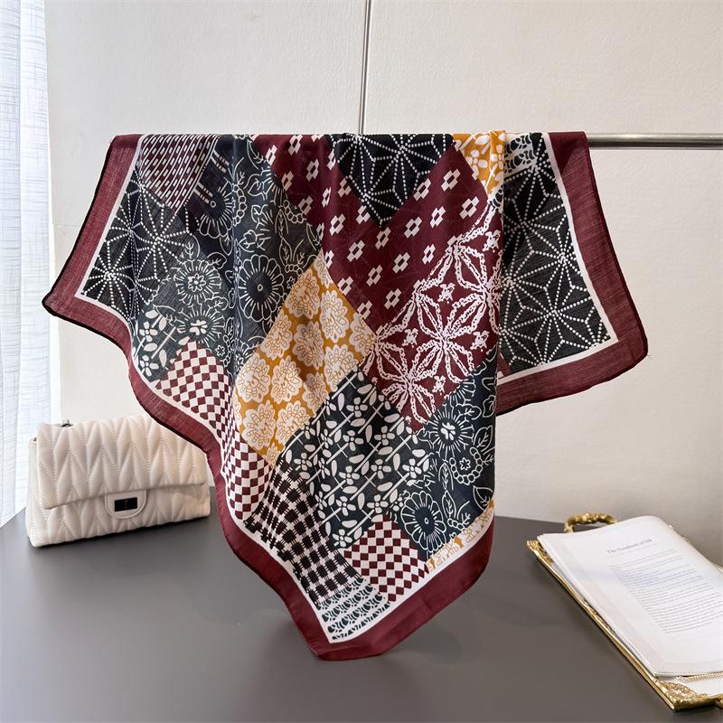 Luxury Print Shawl Square Scarf For Women Satin Fashion Wraps Neckerchief Female Hair Bands Ribbon Headband Bandana 70X70Cm 68x68cm
Luxury Print Shawl Square Scarf For Women Satin Fashion Wraps Neckerchief Female Hair Bands Ribbon Headband Bandana 70X70Cm 68x68cm