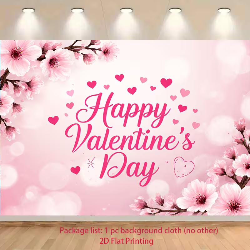2D Printed Cherry Blossom Valentine Studio Backdrop for Romantic Photography 47.2x31.5inch/120*80cm
2D Printed Cherry Blossom Valentine Studio Backdrop for Romantic Photography 47.2x31.5inch/120*80cm
