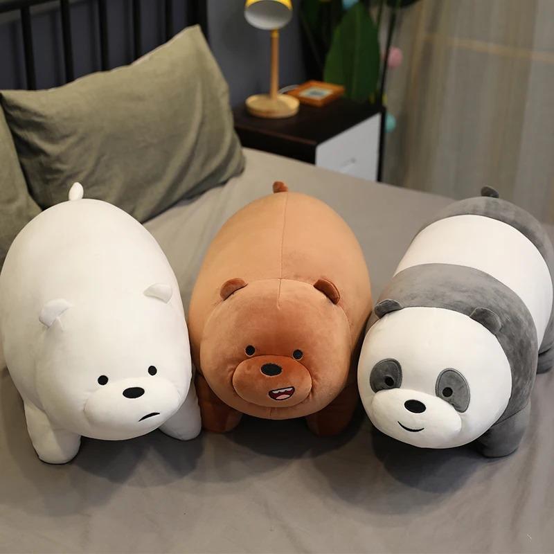 We Bare Bear Plush Плюшевые игрушки для детей Мягкая игрушка в виде животного из мультфильма Аниме Плюшевая кукла Мягкая подушка для сна Милый детский подарок на день рождения 30cm
We Bare Bear Plush Плюшевые игрушки для детей Мягкая игрушка в виде животного из мультфильма Аниме Плюшевая кукла Мягкая подушка для сна Милый детский подарок на день рождения 30cm