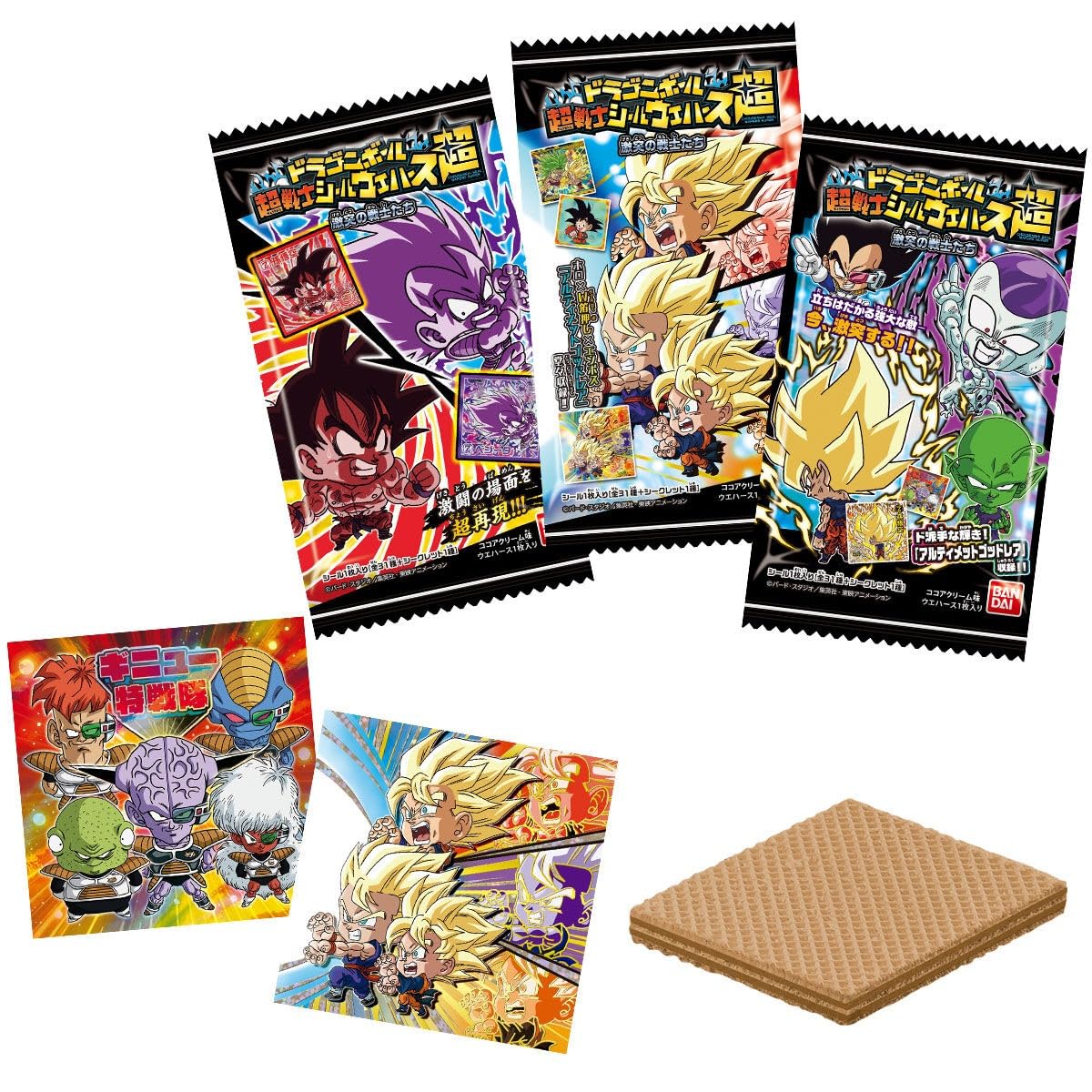 Dragon Ball Super Warrior Seal Wafer Супер Столкновение Воинов Коробка 20 штук (Конфеты-игрушки)
Dragon Ball Super Warrior Seal Wafer Супер Столкновение Воинов Коробка 20 штук (Конфеты-игрушки)