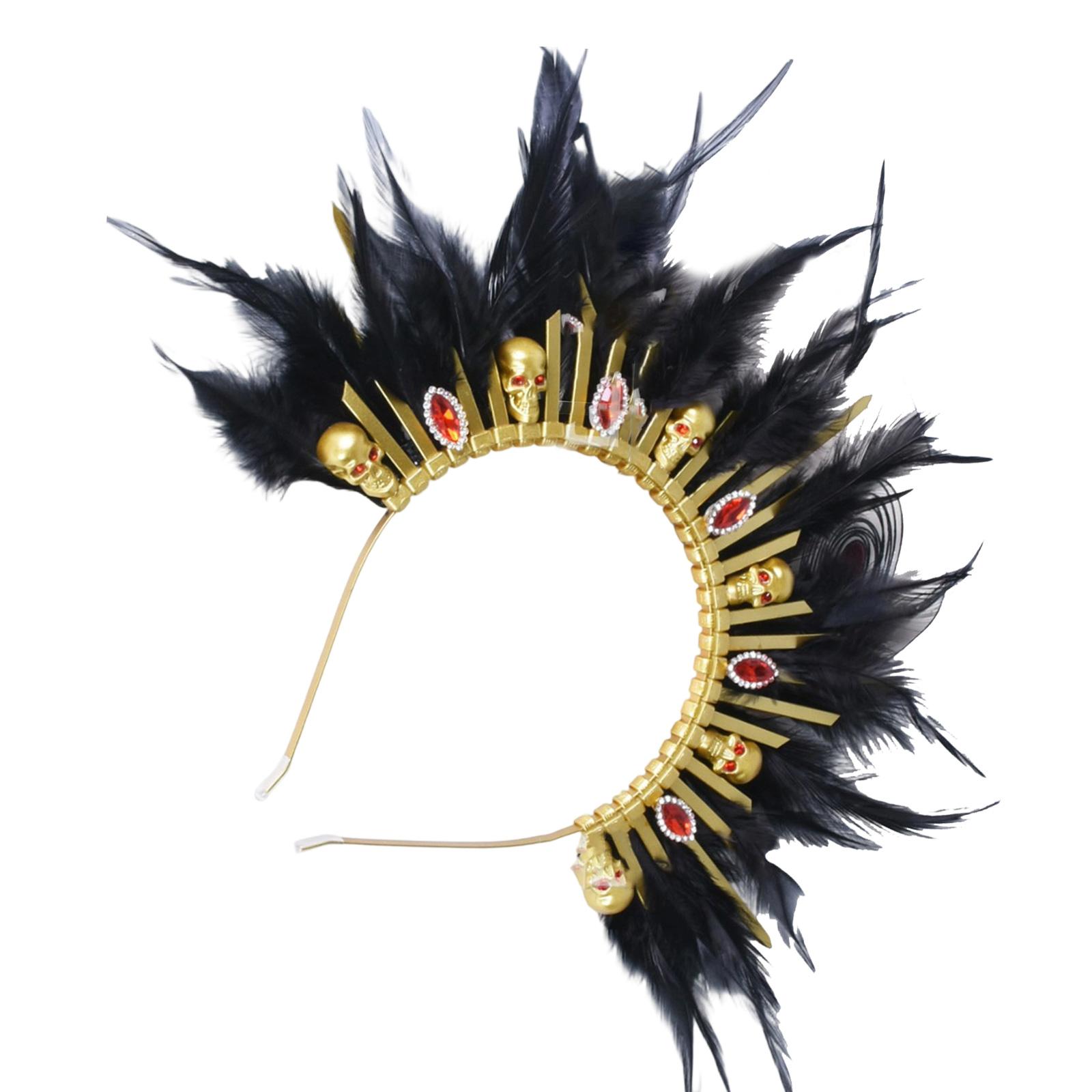 Delicate Feather Headdress Accessory for Women Girls Stage Performances Photography and Holiday Festivities Daily Use
Delicate Feather Headdress Accessory for Women Girls Stage Performances Photography and Holiday Festivities Daily Use
