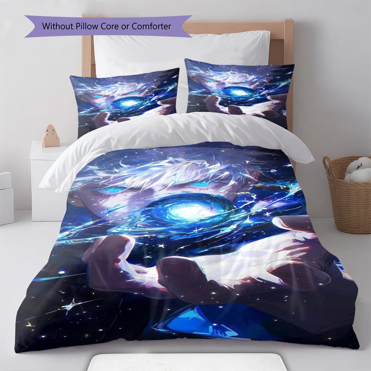 Jujutsu Kaisen Anime Bedding Set 3PCS Duvet Cover Pillowcase Polyester Soft Bed Set Twin Queen King -QJY 135x200cm
Jujutsu Kaisen Anime Bedding Set 3PCS Duvet Cover Pillowcase Polyester Soft Bed Set Twin Queen King -QJY 135x200cm