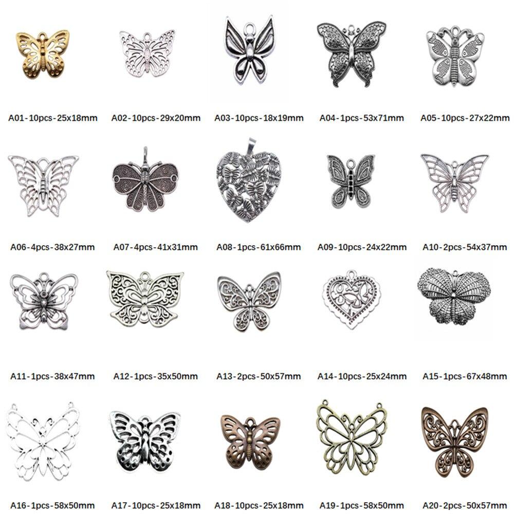 Большая бабочка Амулеты для ювелирных изделий Изготовление аксессуаров Декор Diy
Большая бабочка Амулеты для ювелирных изделий Изготовление аксессуаров Декор Diy