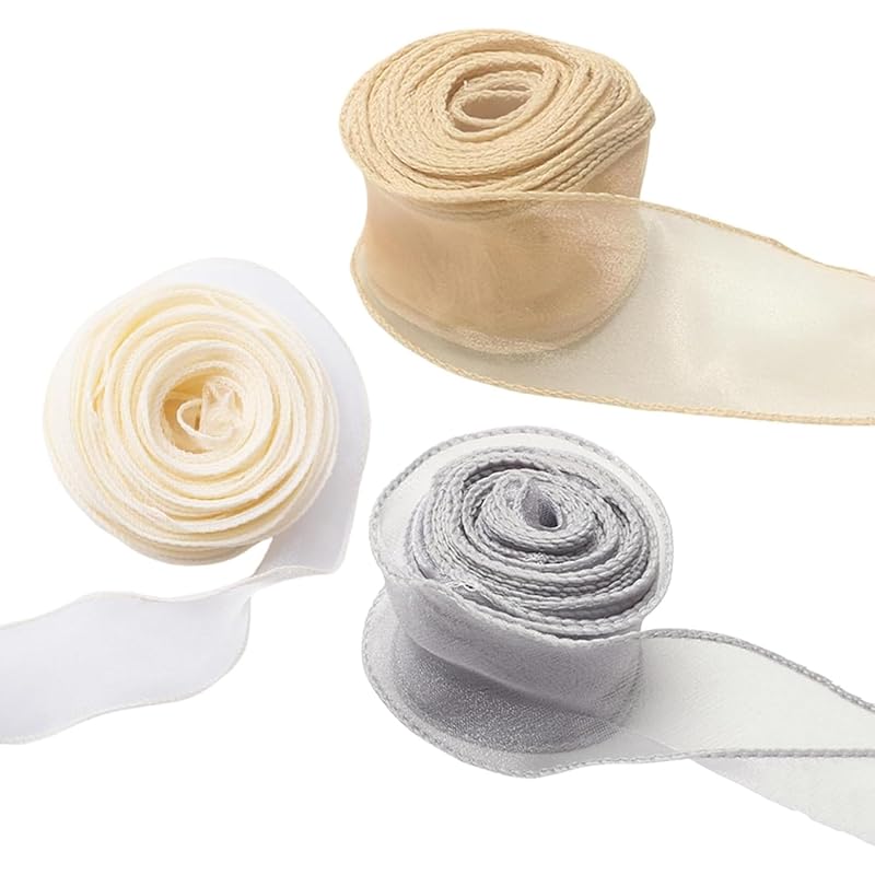 DEVENTORZ organdy ribbon ribbon Contains 3 volumes Approximately 9m long width 4cm wrapping Translucency Valentine handicraft DIY bouquet bow bowknot
DEVENTORZ organdy ribbon ribbon Contains 3 volumes Approximately 9m long width 4cm wrapping Translucency Valentine handicraft DIY bouquet bow bowknot