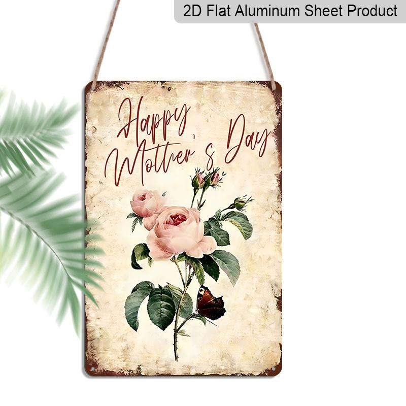 2D Flat 1pc Happy Mother s Day Rose Metal Sign 7.87x11.81inch - Aluminum Vintage Floral Mother s Day Decor for Home, Living Room, Bedroom - Durable 20*30cm
2D Flat 1pc Happy Mother s Day Rose Metal Sign 7.87x11.81inch - Aluminum Vintage Floral Mother s Day Decor for Home, Living Room, Bedroom - Durable 20*30cm