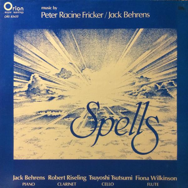 LP Record PETER RACINE FRICKER, JACK BEHRENS - Music By Peter Racine Fricker / Jac ORS83455 Orion Master Re 1982 US Classical Used
LP Record PETER RACINE FRICKER, JACK BEHRENS - Music By Peter Racine Fricker / Jac ORS83455 Orion Master Re 1982 US Classical Used