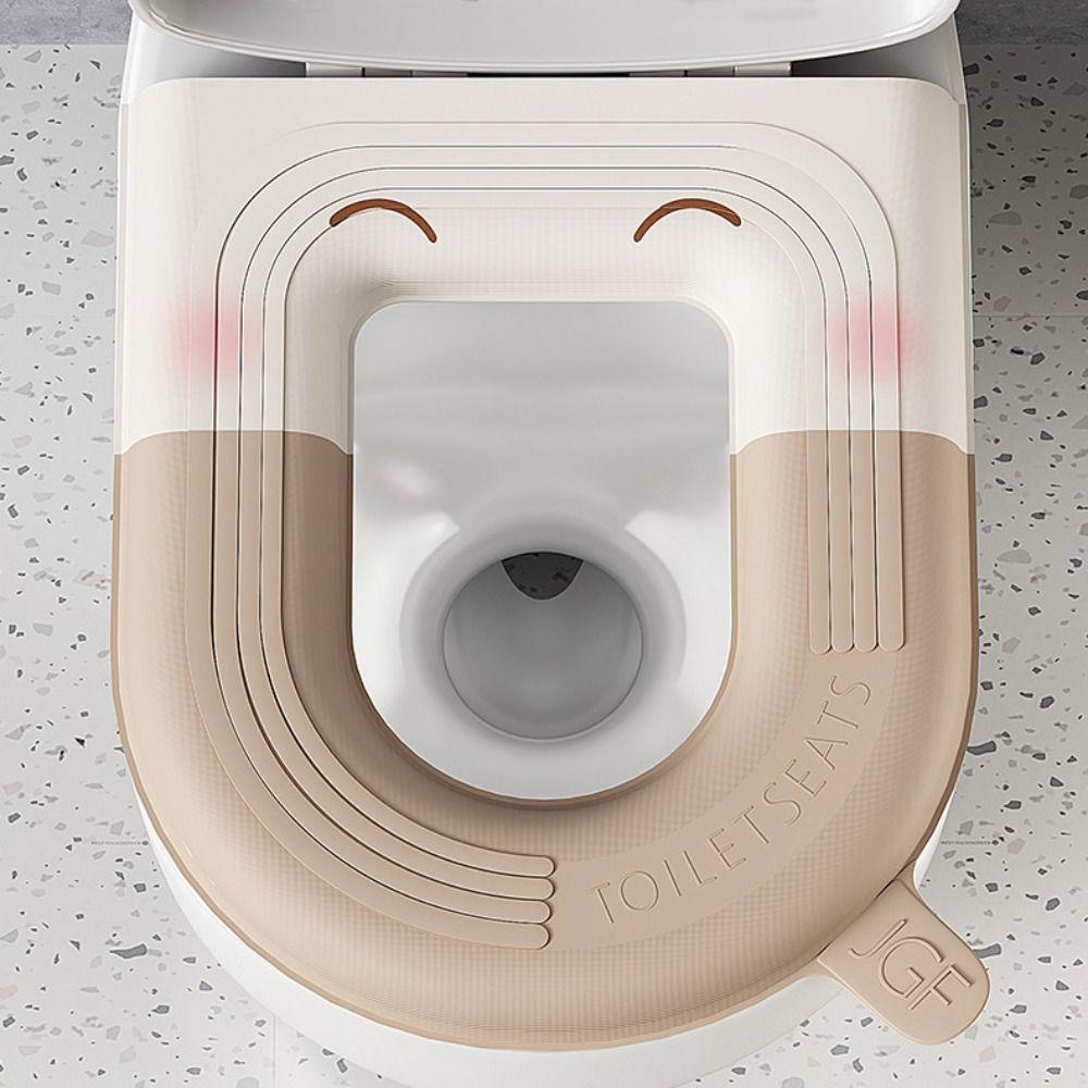 Reusable Toilet Seat Cushion With Handle Closestool Mat Soft EVA Toilet Seat Cover Household
Reusable Toilet Seat Cushion With Handle Closestool Mat Soft EVA Toilet Seat Cover Household