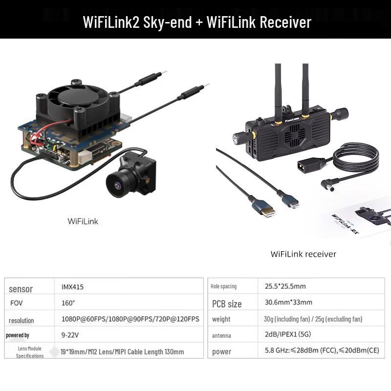 Цифрова HD FPV система RUNCAM WiFiLink
Цифрова HD FPV система RUNCAM WiFiLink