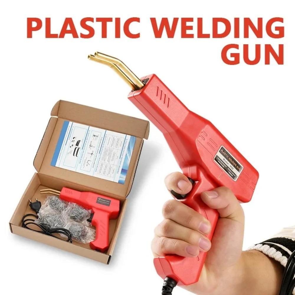 1PACK Plastic Welder Welding Machine Car Bumper Soldering Gun 4 Types Staples for Bumper/Kayak/Plastic Product Repairs червоний
1PACK Plastic Welder Welding Machine Car Bumper Soldering Gun 4 Types Staples for Bumper/Kayak/Plastic Product Repairs червоний
