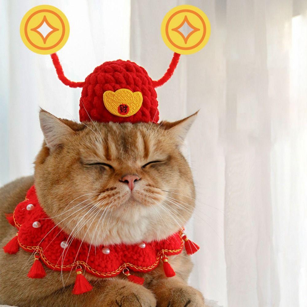 Chinese Style Pet New Year Hat Adjustable Pet Knitted Hat Cute Fortune Cat Headwear Christma Day красный
Chinese Style Pet New Year Hat Adjustable Pet Knitted Hat Cute Fortune Cat Headwear Christma Day красный