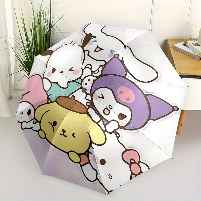 Sanrio characters Automatic Opening and Closing Parasol Compact Travel Umbrella with 8 Ribs for Women and Men Ideal Birthday/Christmas Gift,
Sanrio characters Automatic Opening and Closing Parasol Compact Travel Umbrella with 8 Ribs for Women and Men Ideal Birthday/Christmas Gift,