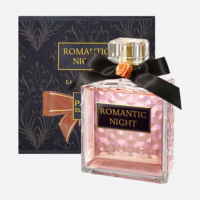 Romantic Night Міський і імпульсивний квітково-східний аромат Туалетна вода натуральний спрей для жінок 100 ml
Romantic Night Міський і імпульсивний квітково-східний аромат Туалетна вода натуральний спрей для жінок 100 ml
