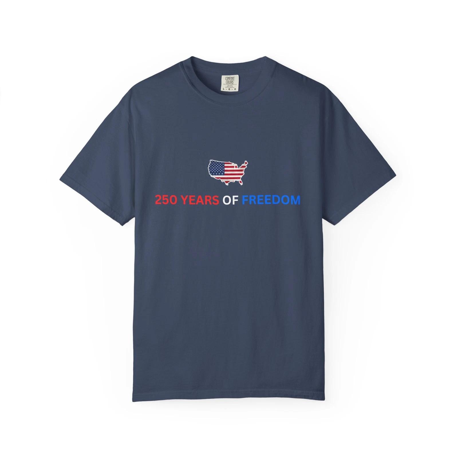 250 Years of Freedom T shirt, 4th of July Tee Shirt, Semiquincentennial T shirt XL
250 Years of Freedom T shirt, 4th of July Tee Shirt, Semiquincentennial T shirt XL