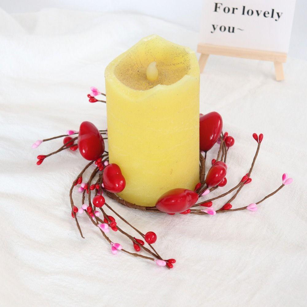 Exquisite Artificial Flower Wreath Creative Candle Holder Crafts Aromatherapy Candlestick Gift S
Exquisite Artificial Flower Wreath Creative Candle Holder Crafts Aromatherapy Candlestick Gift S
