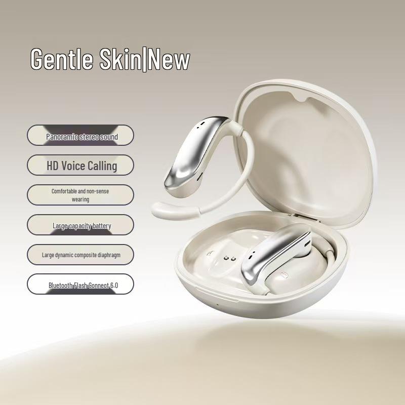 N73 Open-Ear Wireless Sports Bluetooth Earbuds (2025) - Non-In-Ear, Extended Battery Life
N73 Open-Ear Wireless Sports Bluetooth Earbuds (2025) - Non-In-Ear, Extended Battery Life