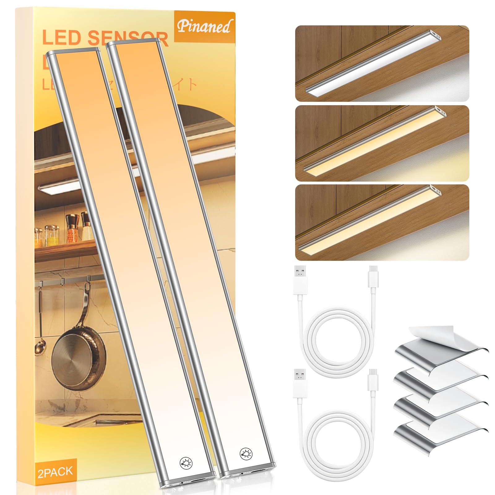 60 Hours Continuous Radar Motion Sensor Reading Stepless Kitchen Neutral Daylight 2 pieces Lighting, Light, Rechargeable, Indoor, Magnetic, Lamp,
60 Hours Continuous Radar Motion Sensor Reading Stepless Kitchen Neutral Daylight 2 pieces Lighting, Light, Rechargeable, Indoor, Magnetic, Lamp,
