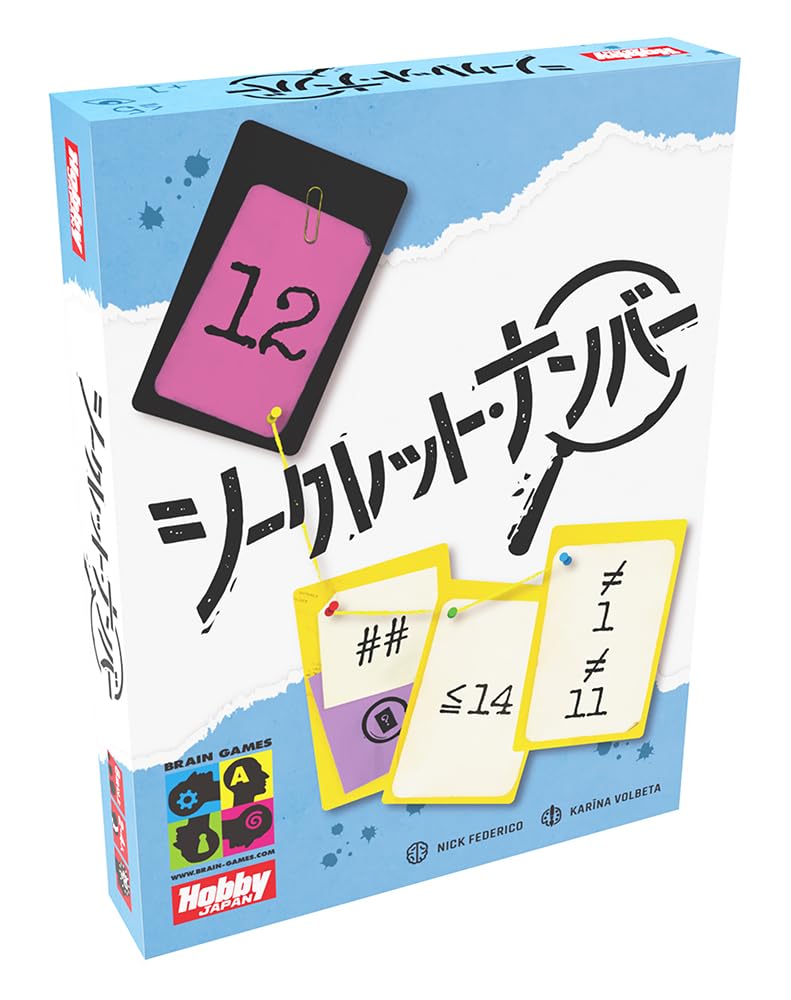 Hobby Japan Secret Number Японская версия 20 для детей 8 лет и настольная игра (2-4 игрока, минут, до)
Hobby Japan Secret Number Японская версия 20 для детей 8 лет и настольная игра (2-4 игрока, минут, до)