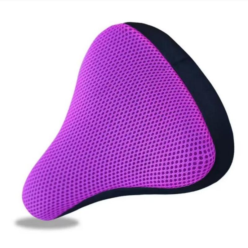 Seat Cushion Cover Bicycle Saddle 3D Soft Bike Seat Cover Silicone Seat Cushion Cycling Breathable Saddle Comfortable Bicycle фіолетовий
Seat Cushion Cover Bicycle Saddle 3D Soft Bike Seat Cover Silicone Seat Cushion Cycling Breathable Saddle Comfortable Bicycle фіолетовий