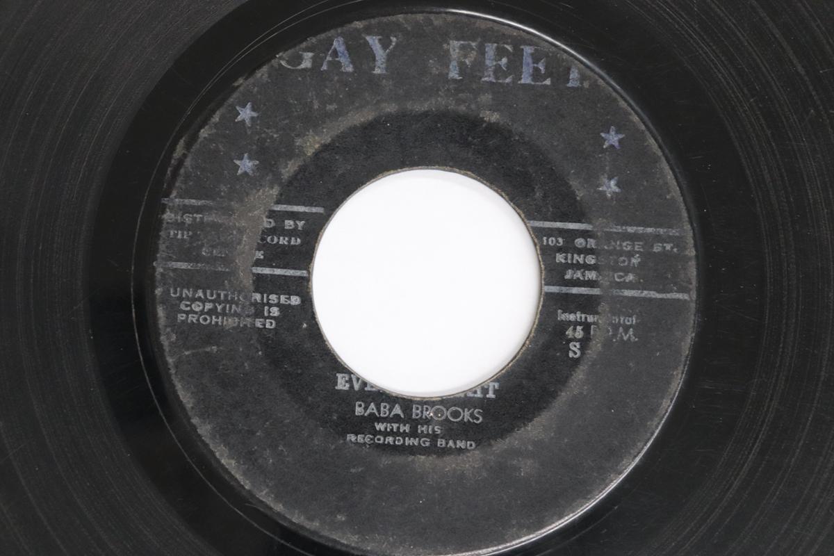7inch Record JOE WHITE / BABA BROOKS & HIS RECOR - Every Night / 1st Session S1 GAY FEET 1965 Jamaica Reggae, Ska & Dub Used
7inch Record JOE WHITE / BABA BROOKS & HIS RECOR - Every Night / 1st Session S1 GAY FEET 1965 Jamaica Reggae, Ska & Dub Used
