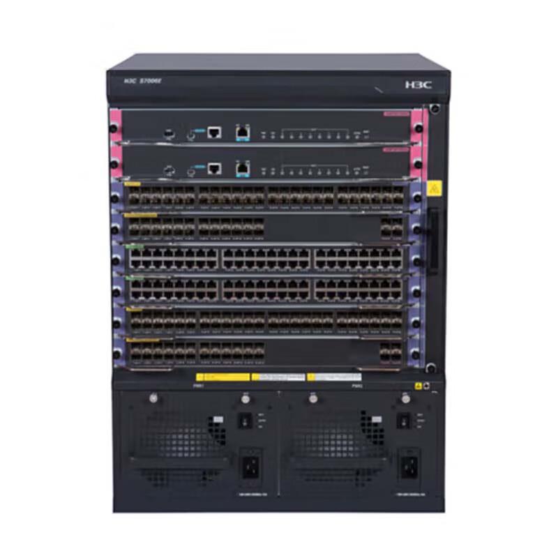 H3C S7006X 48-Port Gigabit Optical Core Switch
H3C S7006X 48-Port Gigabit Optical Core Switch