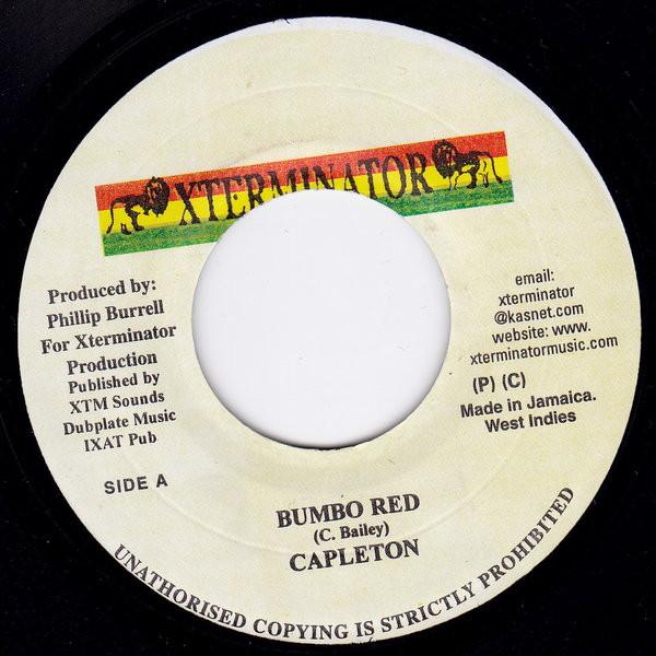 7inch Record CAPLETON - Bumbo Red NONE XTerminator Jamaica Reggae, Ska & Dub Used
7inch Record CAPLETON - Bumbo Red NONE XTerminator Jamaica Reggae, Ska & Dub Used