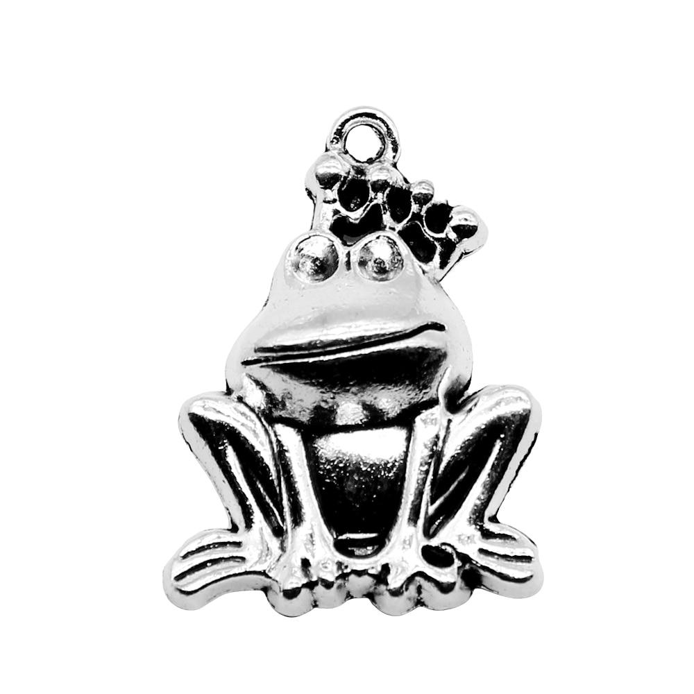 2шт лягушка принц лягушка подвески античное серебро цвет цинковый сплав 34X25 мм 
2шт лягушка принц лягушка подвески античное серебро цвет цинковый сплав 34X25 мм
