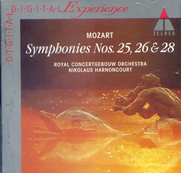 CD MOZART, HARNONCOURT; CGB - Symphonies 25, 26 & 28 4509911892 Teldec 1993 Germany Classical Used
CD MOZART, HARNONCOURT; CGB - Symphonies 25, 26 & 28 4509911892 Teldec 1993 Germany Classical Used