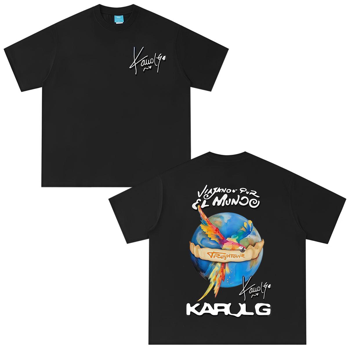 Karol G Viajando Por El Mundo Tropitour 2026 Graphics T-shirt Men Women Fashion Y2K Tops Cotton Casual Hip-hop Vintage T-shirts S разноцветный
Karol G Viajando Por El Mundo Tropitour 2026 Graphics T-shirt Men Women Fashion Y2K Tops Cotton Casual Hip-hop Vintage T-shirts S разноцветный