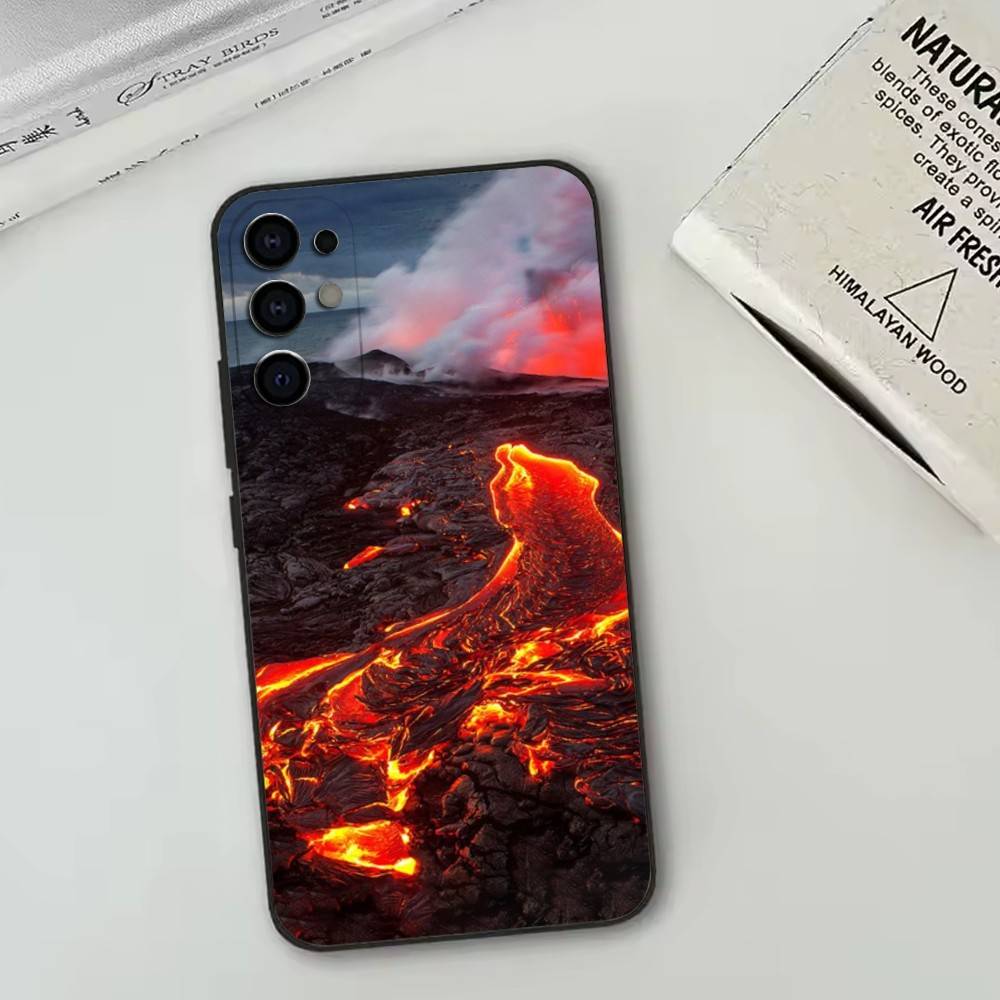 Volcano Phone Case Black Silicone Soft For Samsung S25,S24,S21,S22,S23,S30,Ultra,S20,Plus,Fe,Lite Samsung S20plus5G
Volcano Phone Case Black Silicone Soft For Samsung S25,S24,S21,S22,S23,S30,Ultra,S20,Plus,Fe,Lite Samsung S20plus5G