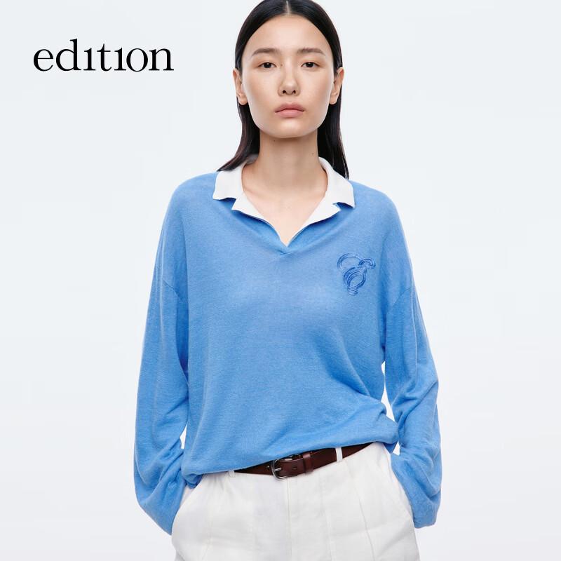Edition Women s Hemp Linen Knit Long Sleeve Polo Shirt M
Edition Women s Hemp Linen Knit Long Sleeve Polo Shirt M