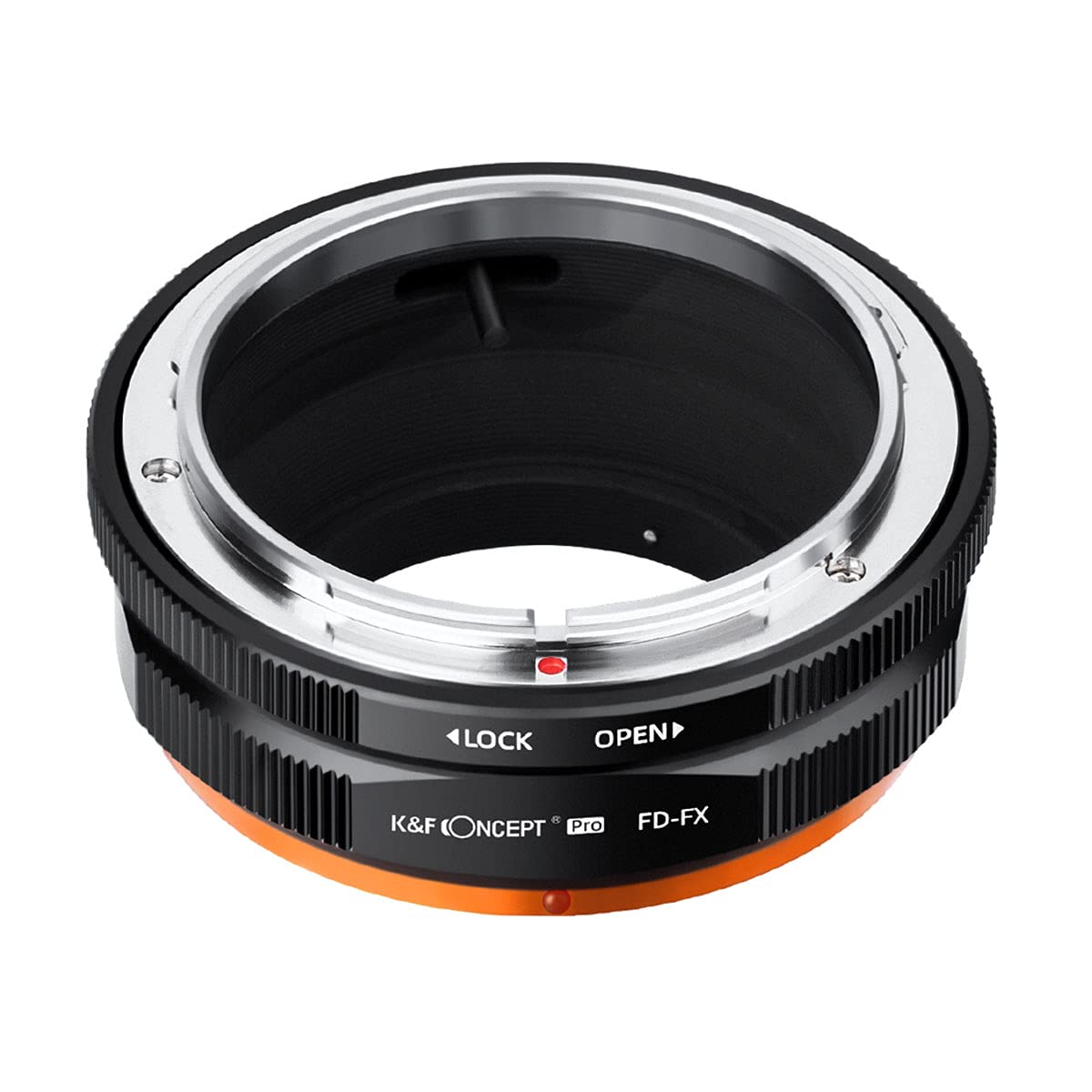 Concept Lens Mount Adapter FD Mount Lens to Fujifilm X Mount with Aperture Ring K&F KF-FDX.P (Canon Conversion) чорний
Concept Lens Mount Adapter FD Mount Lens to Fujifilm X Mount with Aperture Ring K&F KF-FDX.P (Canon Conversion) чорний