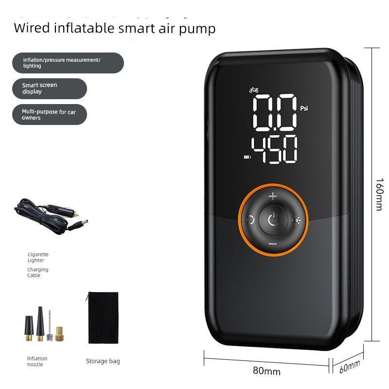 Cross-Border Car Air Pump, Car Wireless Air Pump, Portable Car Air Pump, Electric Car Tire Pump Czx16 Vehicle Wired Model
Cross-Border Car Air Pump, Car Wireless Air Pump, Portable Car Air Pump, Electric Car Tire Pump Czx16 Vehicle Wired Model