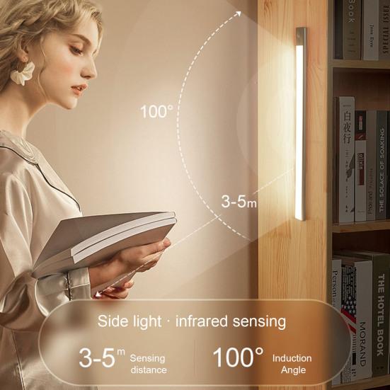 Свет с датчиком человеческого тела Супер яркий без мерцания Автоматическое включение/выключение Перезаряжаемый аккумулятор Беспроводной магнитный светодиодный светильник для шкафа 20 cm белый
Свет с датчиком человеческого тела Супер яркий без мерцания Автоматическое включение/выключение Перезаряжаемый аккумулятор Беспроводной магнитный светодиодный светильник для шкафа 20 cm белый