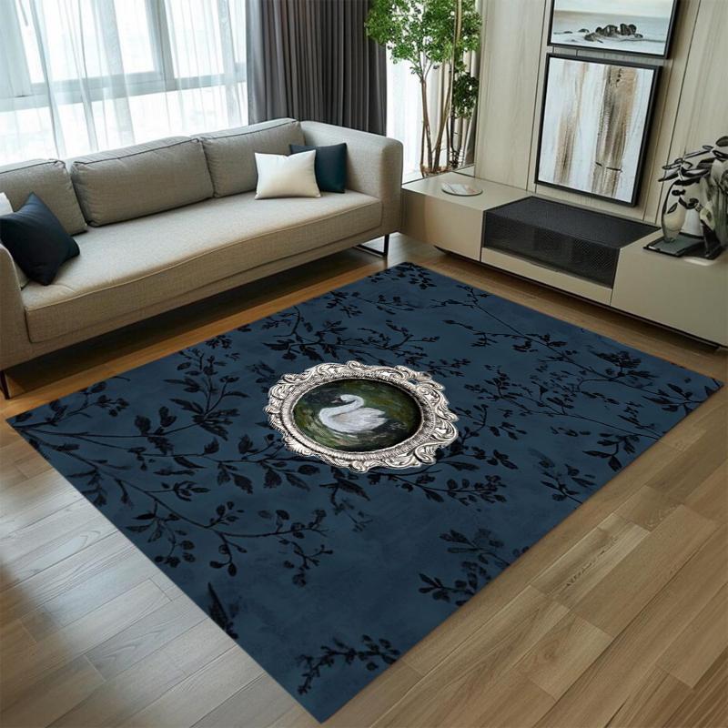 Dark Academia Swan Area Rug Soft Non-Slip Washable Carpet Retro Floral Floor Mat Doormat for Entryway Living Room Bedroom 40x60cm
Dark Academia Swan Area Rug Soft Non-Slip Washable Carpet Retro Floral Floor Mat Doormat for Entryway Living Room Bedroom 40x60cm
