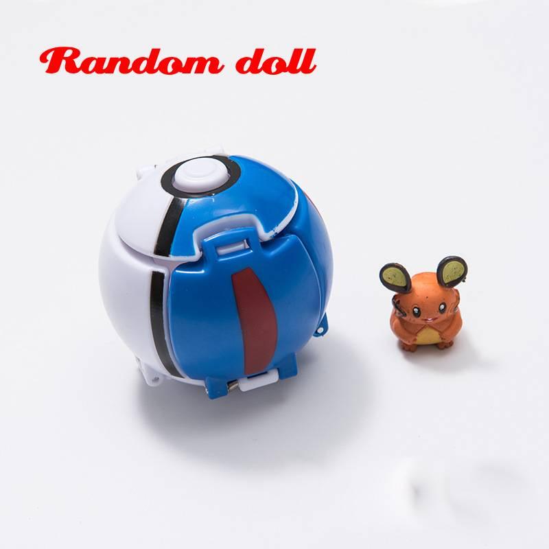 Transforming Elf Ball Pocket Monster Toy Ball With Touch-sensing Explosions Abs Material 7cm Diameter Blue
Transforming Elf Ball Pocket Monster Toy Ball With Touch-sensing Explosions Abs Material 7cm Diameter Blue