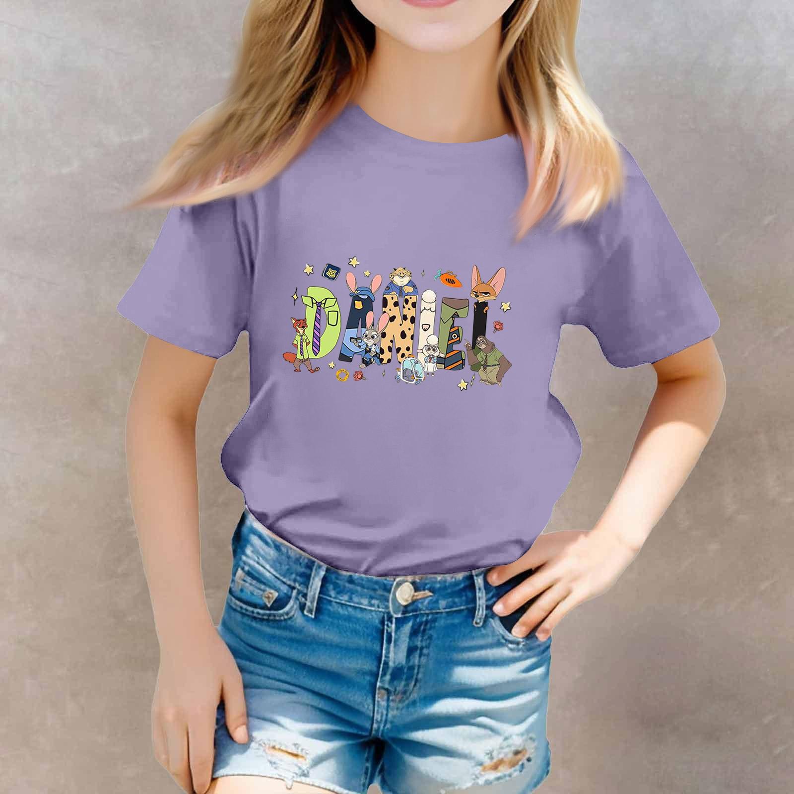 Toddler Girl Boy T-Shirts Kids Top Boys And Girls Printed Short Sleeved T-shirt 130 фіолетовий
Toddler Girl Boy T-Shirts Kids Top Boys And Girls Printed Short Sleeved T-shirt 130 фіолетовий