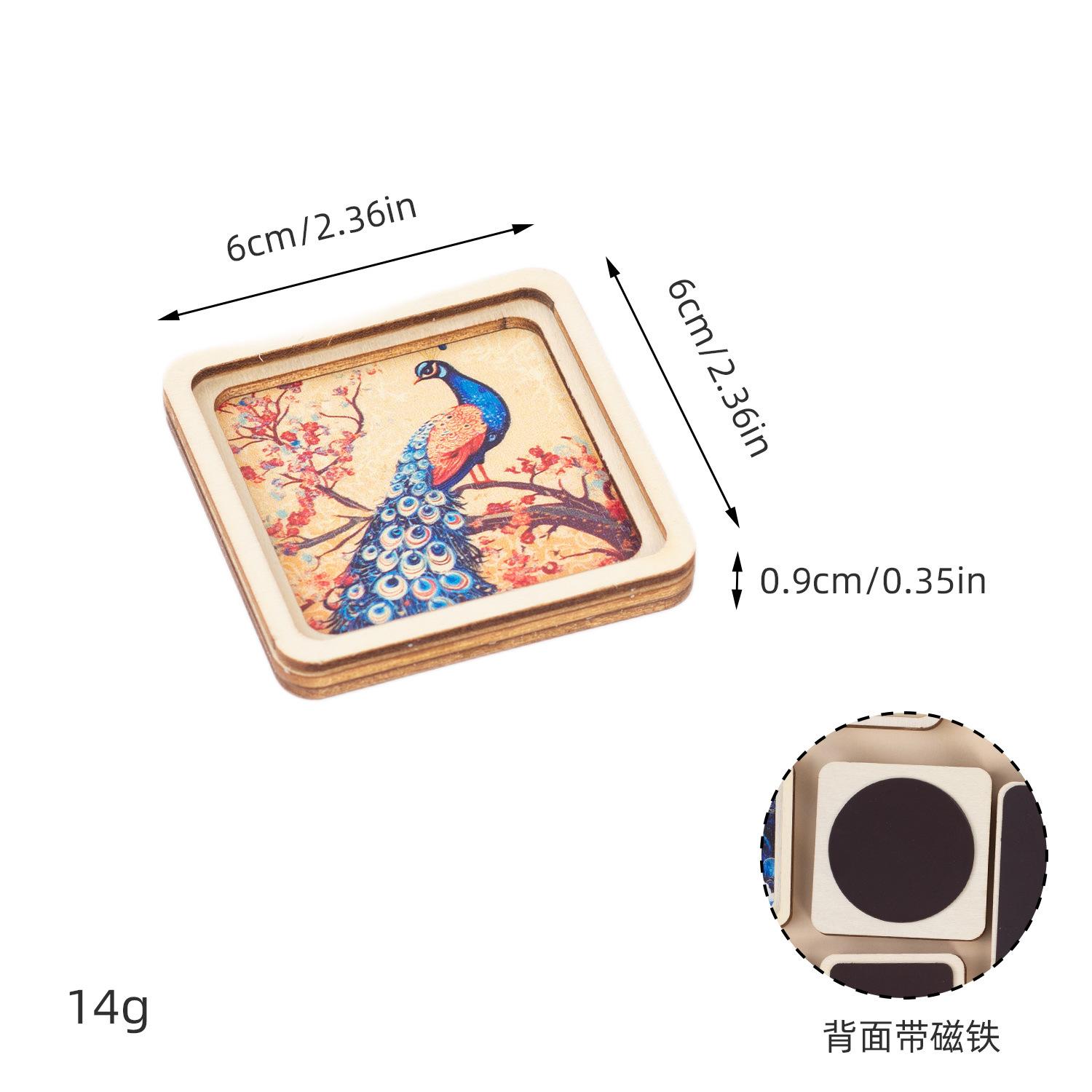 Wooden 3D Carved Fridge Magnets Elephant Peacock Ethnic Style Colorful Artistic Refrigerator Stickers Decor
Wooden 3D Carved Fridge Magnets Elephant Peacock Ethnic Style Colorful Artistic Refrigerator Stickers Decor