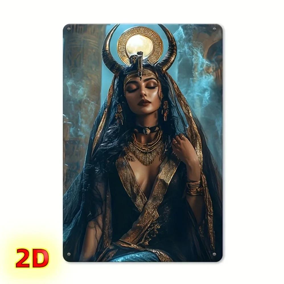 2D Flat Metal Iron Wall Art SignHathor Egyptian Deity Suitable for Living Room Bedroom Office Bar Café Wall Decoration 20x30cm
2D Flat Metal Iron Wall Art SignHathor Egyptian Deity Suitable for Living Room Bedroom Office Bar Café Wall Decoration 20x30cm