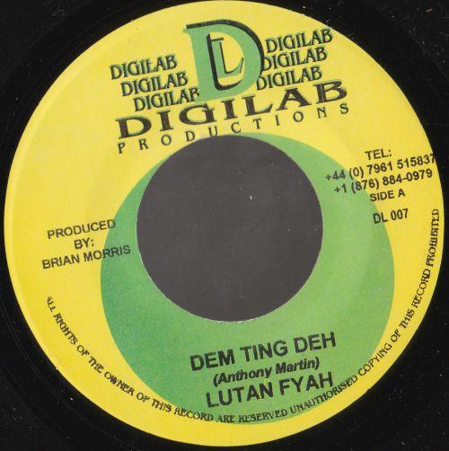 7inch Record LUTAN FYAH / VIBESMAN - Dem Ting Deh / Love Mama DL007 Digilab Product Jamaica Reggae, Ska & Dub Used
7inch Record LUTAN FYAH / VIBESMAN - Dem Ting Deh / Love Mama DL007 Digilab Product Jamaica Reggae, Ska & Dub Used
