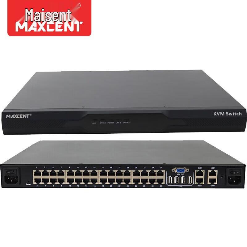 MAXCENT 32-Port 4 Remote IP Digital Matrix KVM Switch
MAXCENT 32-Port 4 Remote IP Digital Matrix KVM Switch