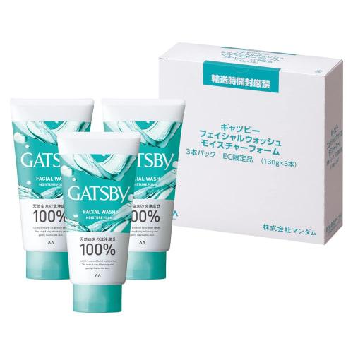 GATSBY Facial Wash Moisture Foam Men s Facial Cleansing Foam Non-Scrub Facial Cleanser White Set 130g (x 3)
GATSBY Facial Wash Moisture Foam Men s Facial Cleansing Foam Non-Scrub Facial Cleanser White Set 130g (x 3)