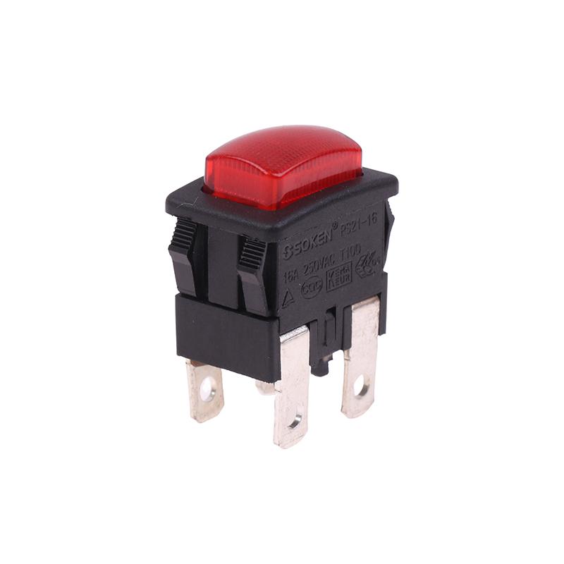 Red 4Pins 16A Self-Lock On Off Push Button Rocker Switch PS21-16 With Light Heater Electrical Touch Switch For Vacuum Cleaner
Red 4Pins 16A Self-Lock On Off Push Button Rocker Switch PS21-16 With Light Heater Electrical Touch Switch For Vacuum Cleaner