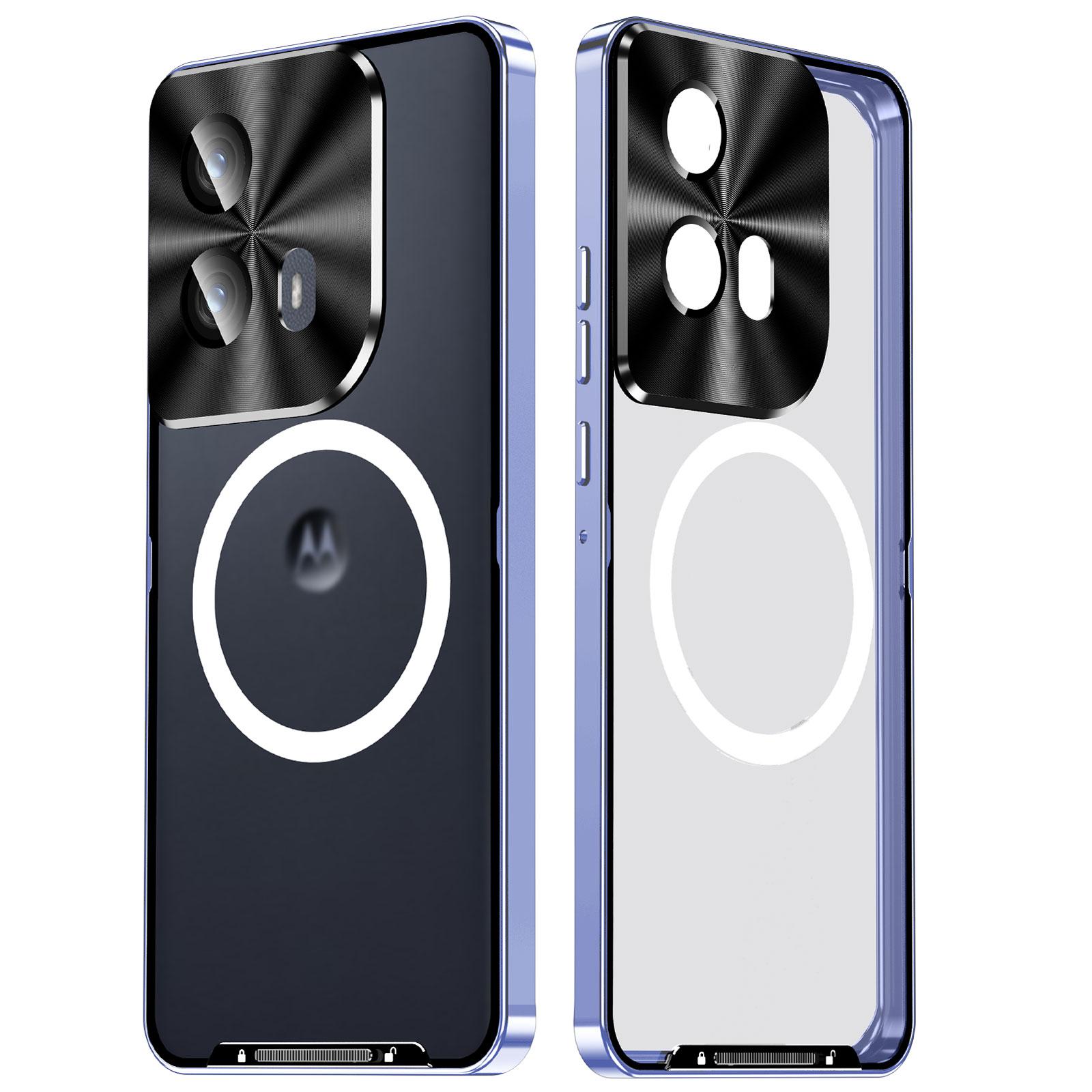 Magic Shield Magnetic Series for Motorola Edge (2024) 5G Case Metal+TPU Phone Cover with Lens Guard Purple
Magic Shield Magnetic Series for Motorola Edge (2024) 5G Case Metal+TPU Phone Cover with Lens Guard Purple
